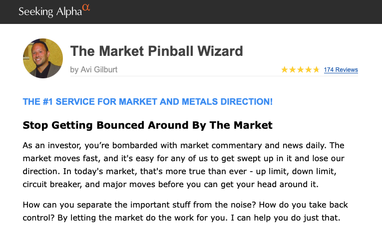 Avi Gilburt: The Market Pinball Wizard