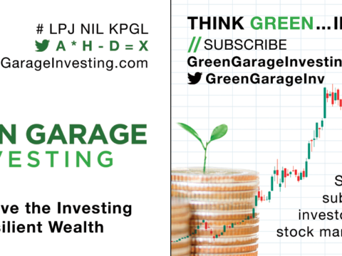 Green Garage Investing business card