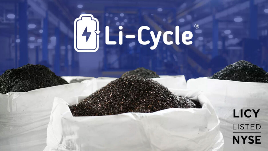 Li-Cycle battery recycling